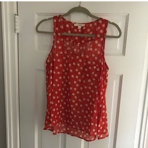 🔴⚪️ Polka Dotted Sleeveless Blouse 🔴⚪️